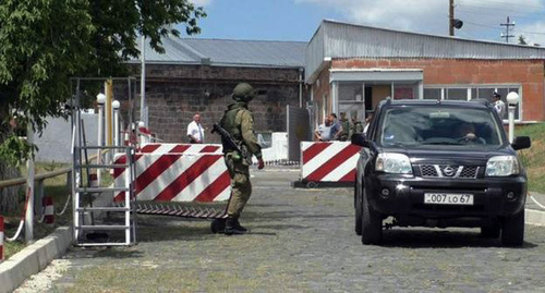 Russian military base in Gyumri. Photo by the press service of the Radio Azatutyun (RFE/RL) Russian military base in Gyumri. Photo by the press service of the Radio Azatutyun (RFE/RL)