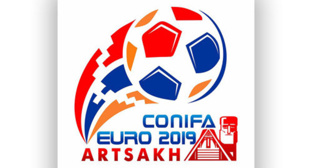 The official logo of the championship of of the Confederation of Independent Football Associations (ConIFA) in Nagorno-Karabakh. Photo courtesy of the Nagorno-Karabakh Organizing Committee for the ConIFA championship The official logo of the championship of of the Confederation of Independent Football Associations (ConIFA) in Nagorno-Karabakh. Photo courtesy of the Nagorno-Karabakh Organizing Committee for the ConIFA championship