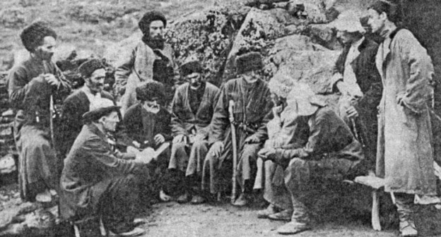Ossetian elders. Photo: pub/wikimedia/images/wikipedia/os/2/26/Edis.jpg Ossetian elders. Photo: pub/wikimedia/images/wikipedia/os/2/26/Edis.jpg
