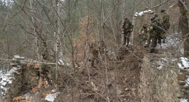 A special operation in the North Caucasus. Photo by the press service of the Russian National Antiterrorist Committee, http://nac.gov.ru/kontrterroristicheskie-operacii/v-dagestane-v-hode-kto-neytralizovan-glavar.html A special operation in the North Caucasus. Photo by the press service of the Russian National Antiterrorist Committee, http://nac.gov.ru/kontrterroristicheskie-operacii/v-dagestane-v-hode-kto-neytralizovan-glavar.html