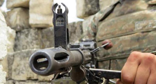Rifle sight. Photo by Alvard Grigoryan for the Caucasian Knot Rifle sight. Photo by Alvard Grigoryan for the Caucasian Knot
