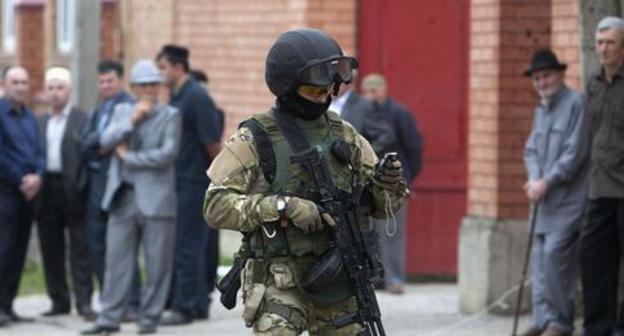 A law enforcer. Ingushetia. Photo: REUTERS/Kazbek Basayev A law enforcer. Ingushetia. Photo: REUTERS/Kazbek Basayev