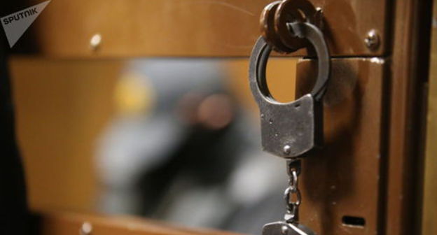 Handcuffs. Photo Sputnik / Vitaly Belousov https://sputnik-abkhazia.ru/Abkhazia/20190125/1026410487/Sgb-Abkhazii-zaderzhala-grazhdanina-Gruzii-po-podozreniyu-v-shpionazhe.html Handcuffs. Photo Sputnik / Vitaly Belousov https://sputnik-abkhazia.ru/Abkhazia/20190125/1026410487/Sgb-Abkhazii-zaderzhala-grazhdanina-Gruzii-po-podozreniyu-v-shpionazhe.html