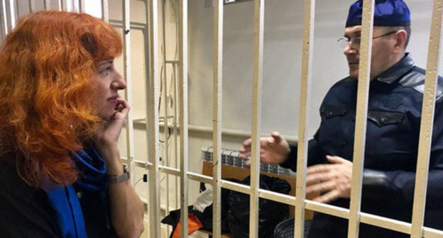 Oyub Titiev in the courtroom. Photo by Patimat Makhmudova for the Caucasian Knot Oyub Titiev in the courtroom. Photo by Patimat Makhmudova for the Caucasian Knot