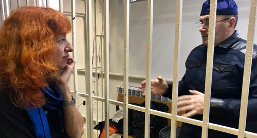 Oyub Titiev in the courtroom. Photo by Patimat Makhmudova for the Caucasian Knot Oyub Titiev in the courtroom. Photo by Patimat Makhmudova for the Caucasian Knot