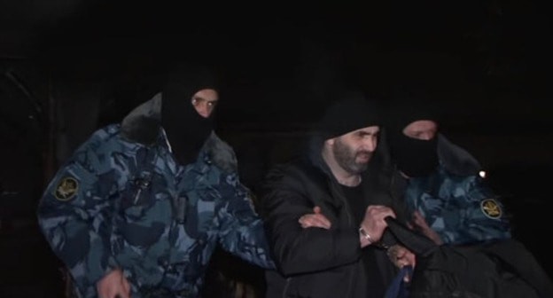Members of Gagiev's grouping convoyed to Moscow. Screenshot from video posted by Russia's Investigating Committee, https://www.youtube.com/watch?v=iUnKTdYE0Q4 Members of Gagiev's grouping convoyed to Moscow. Screenshot from video posted by Russia's Investigating Committee, https://www.youtube.com/watch?v=iUnKTdYE0Q4