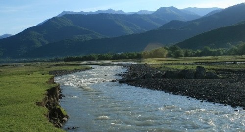 Alazani River. Photo: A. Mukhranov, travelgeorgia.ru, https://commons.wikimedia.org/w/index.php?curid=33422276 Alazani River. Photo: A. Mukhranov, travelgeorgia.ru, https://commons.wikimedia.org/w/index.php?curid=33422276