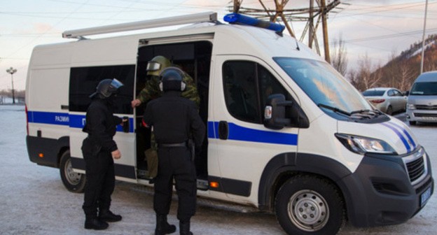 Law enforcers. Photo by the press service of Russia's Anti-Terrorism Committee http://nac.gov.ru Law enforcers. Photo by the press service of Russia's Anti-Terrorism Committee http://nac.gov.ru