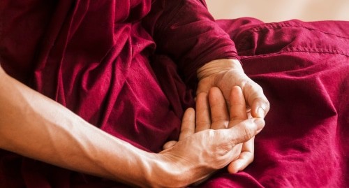 A person meditating. Photo: https://pixabay.com A person meditating. Photo: https://pixabay.com