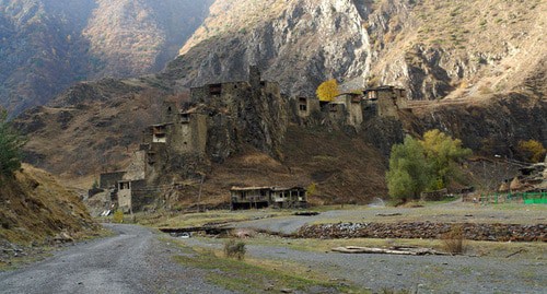 The village of Shatili. Photo: Paata (www.paata.ge) - https://www.flickr.com/photos/paata/1813158428/ The village of Shatili. Photo: Paata (www.paata.ge) - https://www.flickr.com/photos/paata/1813158428/