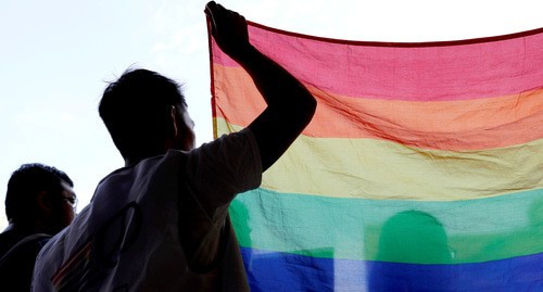 The flag of LGBT. Photo: REUTERS/Tyrone Siu The flag of LGBT. Photo: REUTERS/Tyrone Siu