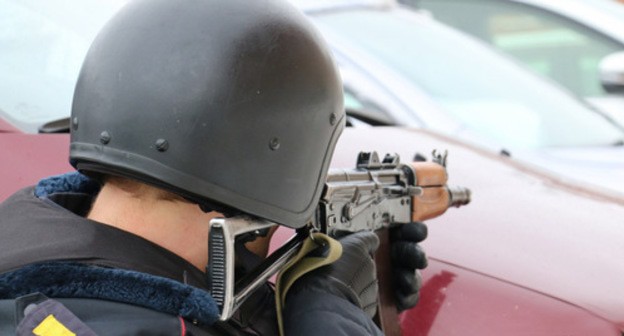 A law enforcer. Photo by the National Antiterrorist Committee A law enforcer. Photo by the National Antiterrorist Committee