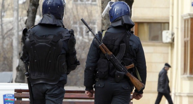 The police in Baku. Photo: REUTERS/David Mdzinarishvili The police in Baku. Photo: REUTERS/David Mdzinarishvili