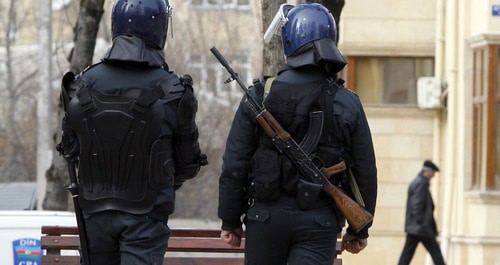 The police in Baku. Photo: REUTERS/David Mdzinarishvili The police in Baku. Photo: REUTERS/David Mdzinarishvili