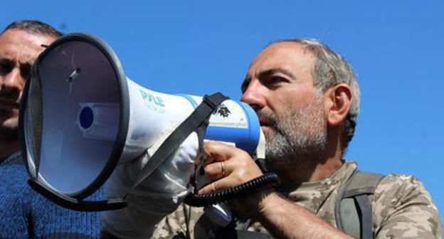 Nikol Pashinyan. Photo by Tigran Petrosyan for the "Caucasian Knot" Nikol Pashinyan. Photo by Tigran Petrosyan for the "Caucasian Knot"