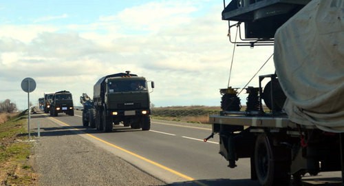 Military vehicles of the Azerbaijani Army. Photo: press service of the Ministry of Defence of Azerbaijan, https://mod.gov.az/ru/foto-arhiv-045/ Military vehicles of the Azerbaijani Army. Photo: press service of the Ministry of Defence of Azerbaijan, https://mod.gov.az/ru/foto-arhiv-045/