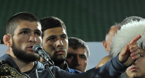 Khabib Nurmagomedov. Photo: REUTERS/Said Tsarnayev Khabib Nurmagomedov. Photo: REUTERS/Said Tsarnayev