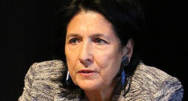 Salome Zurabishvili. Photo: OSCE Parliamentary Assembly https://ru.wikipedia.org/wiki/Зурабишвили,_Саломе#/media/File:Salome_Zurabishvili_in_2018_(cropped).jpg Salome Zurabishvili. Photo: OSCE Parliamentary Assembly https://ru.wikipedia.org/wiki/Зурабишвили,_Саломе#/media/File:Salome_Zurabishvili_in_2018_(cropped).jpg