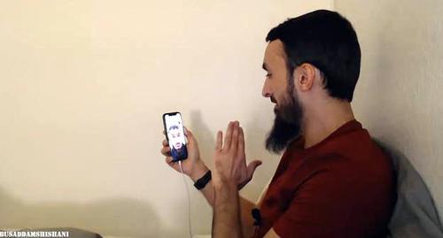 Tumso Abdurakhmanov. Screenshot of the video https://www.youtube.com/watch?v=vNGSHNox8eE Tumso Abdurakhmanov. Screenshot of the video https://www.youtube.com/watch?v=vNGSHNox8eE