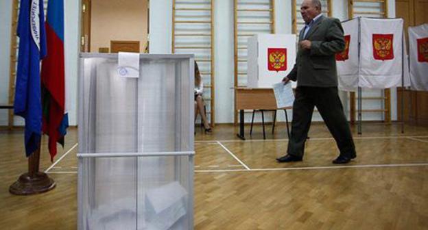 At a polling station. Photo: Vlad Alexandrov, Yuga.ru At a polling station. Photo: Vlad Alexandrov, Yuga.ru