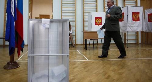 At a polling station. Photo: Vlad Alexandrov, Yuga.ru At a polling station. Photo: Vlad Alexandrov, Yuga.ru