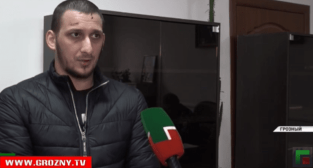 Muslim Djambekov. Screenshot from news broadcasting by GTRK 'Grozny', March 29, 2019, https://www.youtube.com/watch?v=ns-5-o3IxDM Muslim Djambekov. Screenshot from news broadcasting by GTRK 'Grozny', March 29, 2019, https://www.youtube.com/watch?v=ns-5-o3IxDM