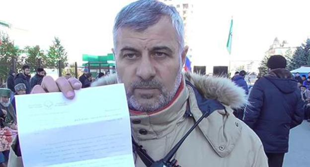 Barakh Chemurziev. Photo: screenshot of the video by "Kavkaz.Realii" https://www.youtube.com/watch?v=sK0TN_VlQnU Barakh Chemurziev. Photo: screenshot of the video by "Kavkaz.Realii" https://www.youtube.com/watch?v=sK0TN_VlQnU