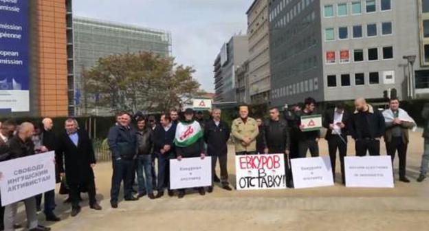Participants of the rally in Brussels on April 6, 2019. Photo: screenshot of the video by the "FortangaORG" "Rally in Brussels" https://www.youtube.com/watch?v=BBGFDoVkyj8 Participants of the rally in Brussels on April 6, 2019. Photo: screenshot of the video by the "FortangaORG" "Rally in Brussels" https://www.youtube.com/watch?v=BBGFDoVkyj8