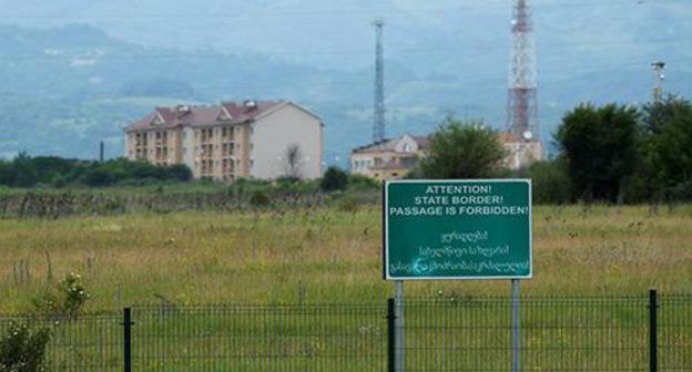 The border between Georgia and Abkhazia. Photo: REUTERS/David Mdzinarishvili The border between Georgia and Abkhazia. Photo: REUTERS/David Mdzinarishvili