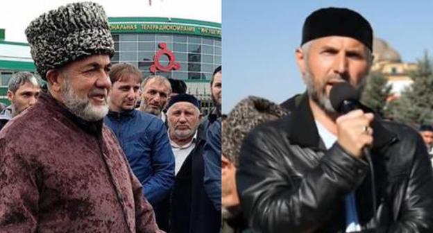 Akhmed Barakhoev (left) and Musa Malsagov. Collage by the Caucasian Knot. Screenshot from video at https://www.youtube.com/watch?v=UygcRZ2P4WY and video posted by Ilez Pliev at YouTube https://www.youtube.com/watch?v=BjeTkWnqw04 Akhmed Barakhoev (left) and Musa Malsagov. Collage by the Caucasian Knot. Screenshot from video at https://www.youtube.com/watch?v=UygcRZ2P4WY and video posted by Ilez Pliev at YouTube https://www.youtube.com/watch?v=BjeTkWnqw04