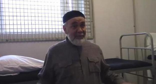 Akhmed Barakhoev. Screenshot from the Caucasian Knot video Akhmed Barakhoev. Screenshot from the Caucasian Knot video