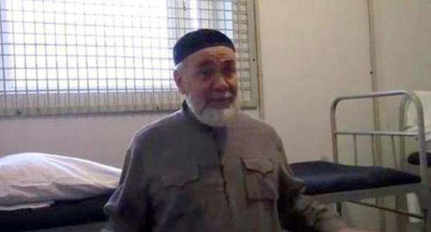 Akhmed Barakhoev. Screenshot from the Caucasian Knot video Akhmed Barakhoev. Screenshot from the Caucasian Knot video