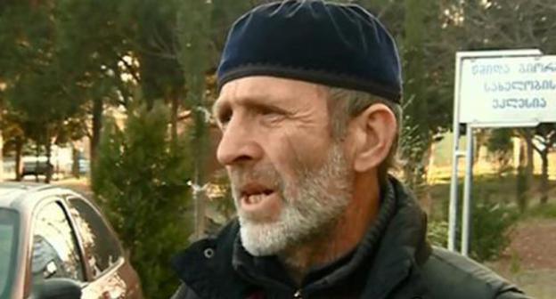 Malkhaz Machalikashvili, the father of Temirlan Machalikashvili. Screenshot of the video by Rustavi 2 Malkhaz Machalikashvili, the father of Temirlan Machalikashvili. Screenshot of the video by Rustavi 2
