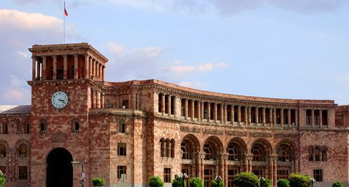The building of the Government of Armenia. Photo http://www.gov.am/ru The building of the Government of Armenia. Photo http://www.gov.am/ru