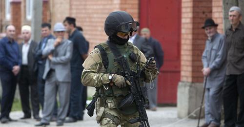 A law enforcer. Ingushetia. Photo: REUTERS/Kazbek Basayev A law enforcer. Ingushetia. Photo: REUTERS/Kazbek Basayev