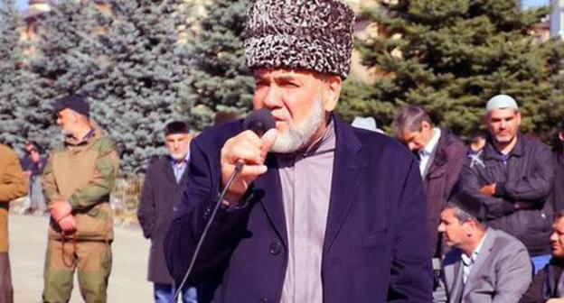 Akhmed Barakhoev. Photo: screenshot of the video by Фортанга Org б https://www.youtube.com/watch?time_continue=281&v=-JYQsIapius Akhmed Barakhoev. Photo: screenshot of the video by Фортанга Org б https://www.youtube.com/watch?time_continue=281&v=-JYQsIapius