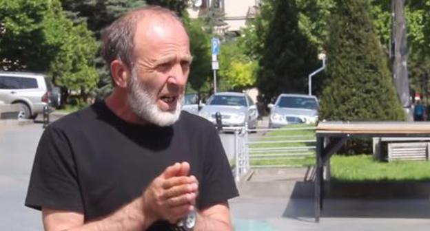 Malkhaz Machalikashvili. Screenshot from video posted by Kavkaz-Realii at https://www.youtube.com/watch?v=Iv5tQwBZMwc Malkhaz Machalikashvili. Screenshot from video posted by Kavkaz-Realii at https://www.youtube.com/watch?v=Iv5tQwBZMwc