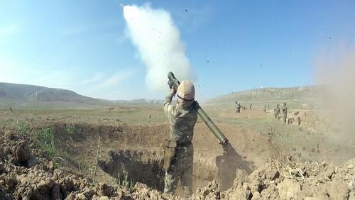 Military exercises of the Azerbaijani Army, May 2019. Photo: press service of the Ministry of Defence of Azerbaijan, https://mod.gov.az Military exercises of the Azerbaijani Army, May 2019. Photo: press service of the Ministry of Defence of Azerbaijan, https://mod.gov.az