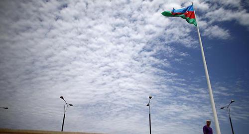 The flag of Azerbaijan. Photo: REUTERS/Stoyan Nenov The flag of Azerbaijan. Photo: REUTERS/Stoyan Nenov