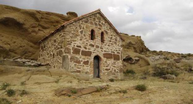A part of the "David Garedja" Monastery Complex located in the territory of Azerbaijan. Photo: Andrzej Wójtowicz from Poznań, Poland -https://commons.wikimedia.org/w/index.php?curid=30058738 A part of the "David Garedja" Monastery Complex located in the territory of Azerbaijan. Photo: Andrzej Wójtowicz from Poznań, Poland -https://commons.wikimedia.org/w/index.php?curid=30058738