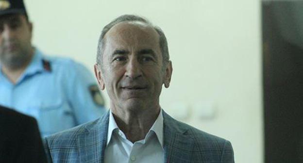 Robert Kocharyan in the courtroom. May 14, 2019. Photo by Tigran Petrosyan for the "Caucasian Knot" Robert Kocharyan in the courtroom. May 14, 2019. Photo by Tigran Petrosyan for the "Caucasian Knot"