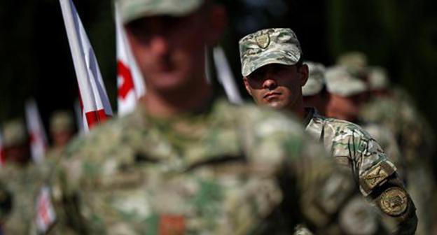 Georgian soldiers. Photo: REUTERS/David Mdzinarishvili Georgian soldiers. Photo: REUTERS/David Mdzinarishvili