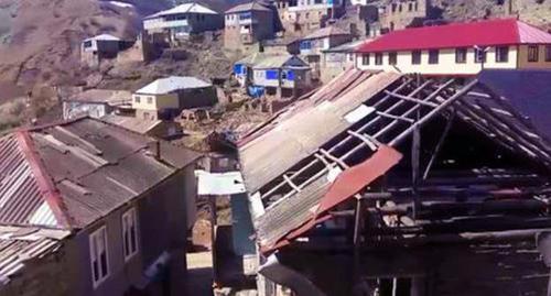 The Kenkhi village. Photo: screenshot of the video posted on the YouTube channel gazetachernovik The Kenkhi village. Photo: screenshot of the video posted on the YouTube channel gazetachernovik