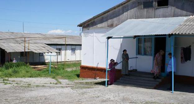 Barrack on Fabrichnaya Street in Nazran. Courtesy HRC ‘Memorial’ Barrack on Fabrichnaya Street in Nazran. Courtesy HRC ‘Memorial’