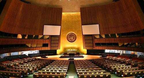 UN General Assembly Hall. Photo: Patrick Gruban, https://ru.wikipedia.org/wiki/Генеральная_Ассамблея_ООН UN General Assembly Hall. Photo: Patrick Gruban, https://ru.wikipedia.org/wiki/Генеральная_Ассамблея_ООН
