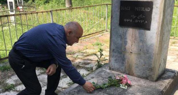 Grave of Hadji Murad. Photo: courtesy - Arif Gadjily, head of the "Musavat" Party Grave of Hadji Murad. Photo: courtesy - Arif Gadjily, head of the "Musavat" Party