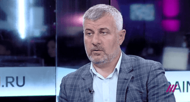 Barakh Chemurziev. Screenshot from 'Dozhd' TV Channel broadcasting: https://tvrain.ru/teleshow/kruglyj_stol/ingushetija-473104/ Barakh Chemurziev. Screenshot from 'Dozhd' TV Channel broadcasting: https://tvrain.ru/teleshow/kruglyj_stol/ingushetija-473104/