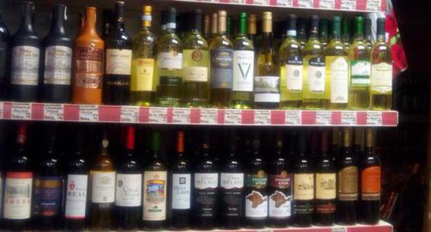 Alcohol products in supermarket. Photo by Nina Tumanova for the Caucasian Knot Alcohol products in supermarket. Photo by Nina Tumanova for the Caucasian Knot