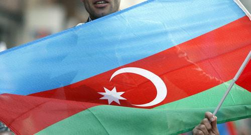 Flag of Azerbaijan. Photo: REUTERS/Osman Orsal Flag of Azerbaijan. Photo: REUTERS/Osman Orsal