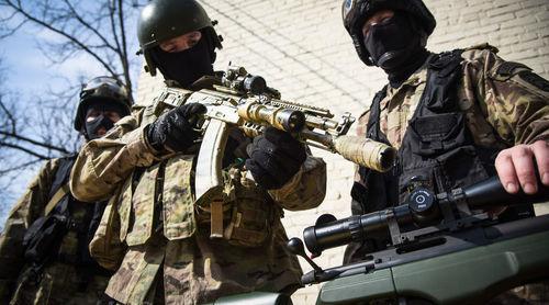 Law enforcers. Photo: Elena Sineok, Yuga.ru Law enforcers. Photo: Elena Sineok, Yuga.ru